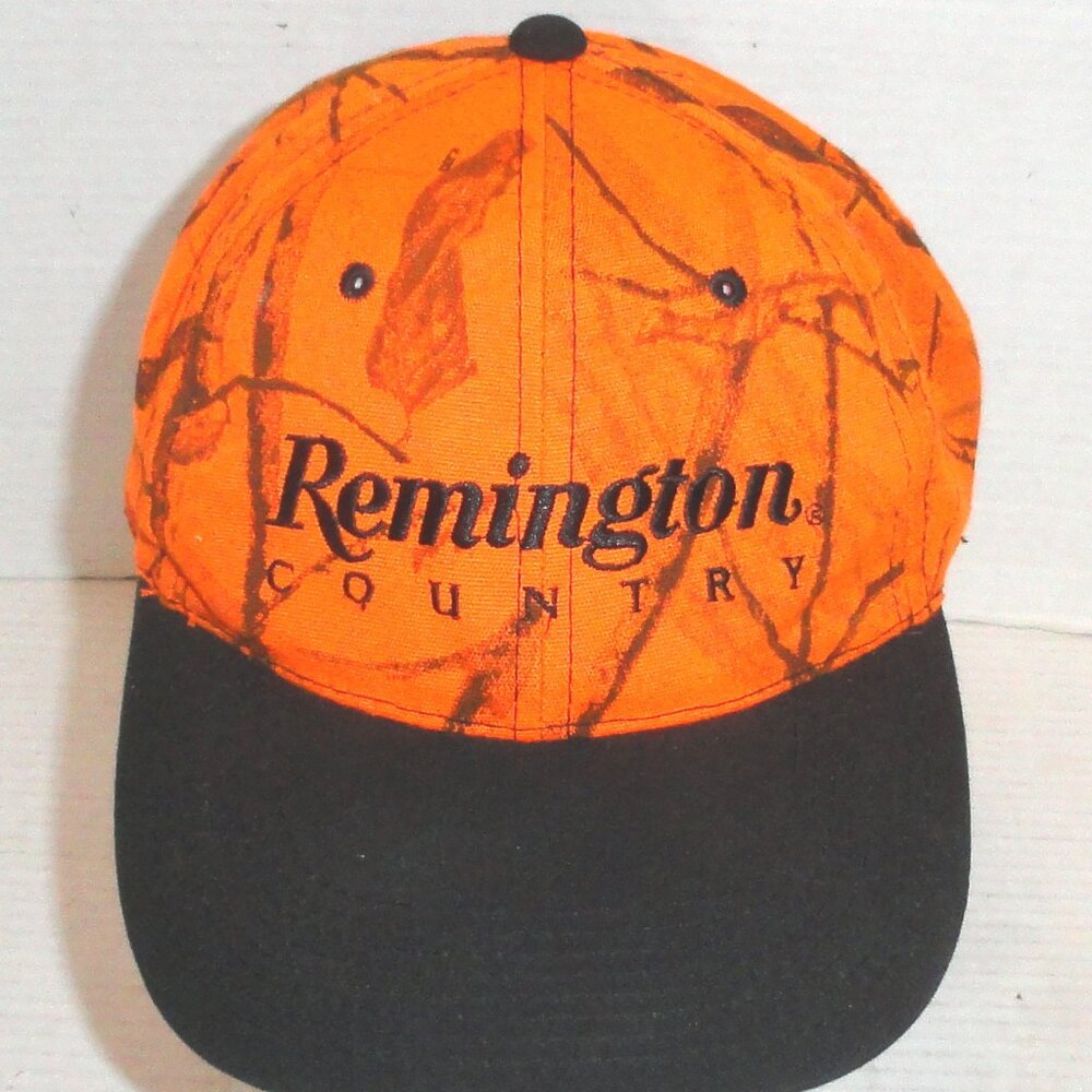 Remington Country Unisex Strapback Adjustable Embroidered Hat PLEASE READ